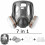 6800 Full Face Gas Mask Respirator Paint Spray Protective Facepiece 1