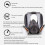 6800 Full Face Gas Mask Respirator Paint Spray Protective Facepiece 8
