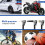 Electric Air Compressor Inflator Tire Pump Bicycle Bike Rechargeable 11