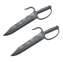 PLAYWELL BLACK POLYPROPYLENE SHAOLIN WING CHUN KNIVES