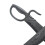 PLAYWELL BLACK POLYPROPYLENE PHOENIX WING CHUN KNIVES 2