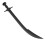 PLAYWELL BLACK POLYPROPYLENE SHAMSHIR SWORD 1