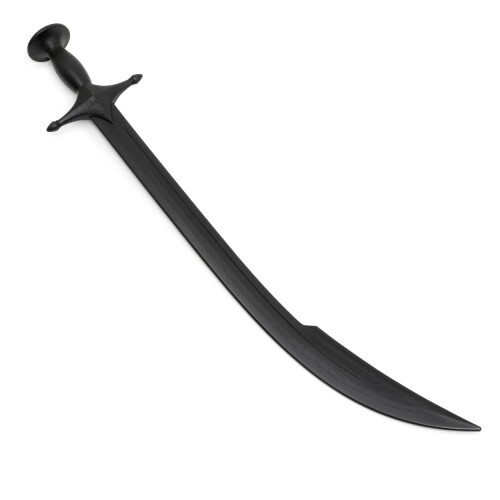 PLAYWELL BLACK POLYPROPYLENE SHAMSHIR SWORD