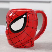 (Spiderman) Avengers Ceramic Mug Iron Man Spiderman Hulk Captain America Ceramic Coffee Mug Ceramic Mug Creative Mug Best Gift