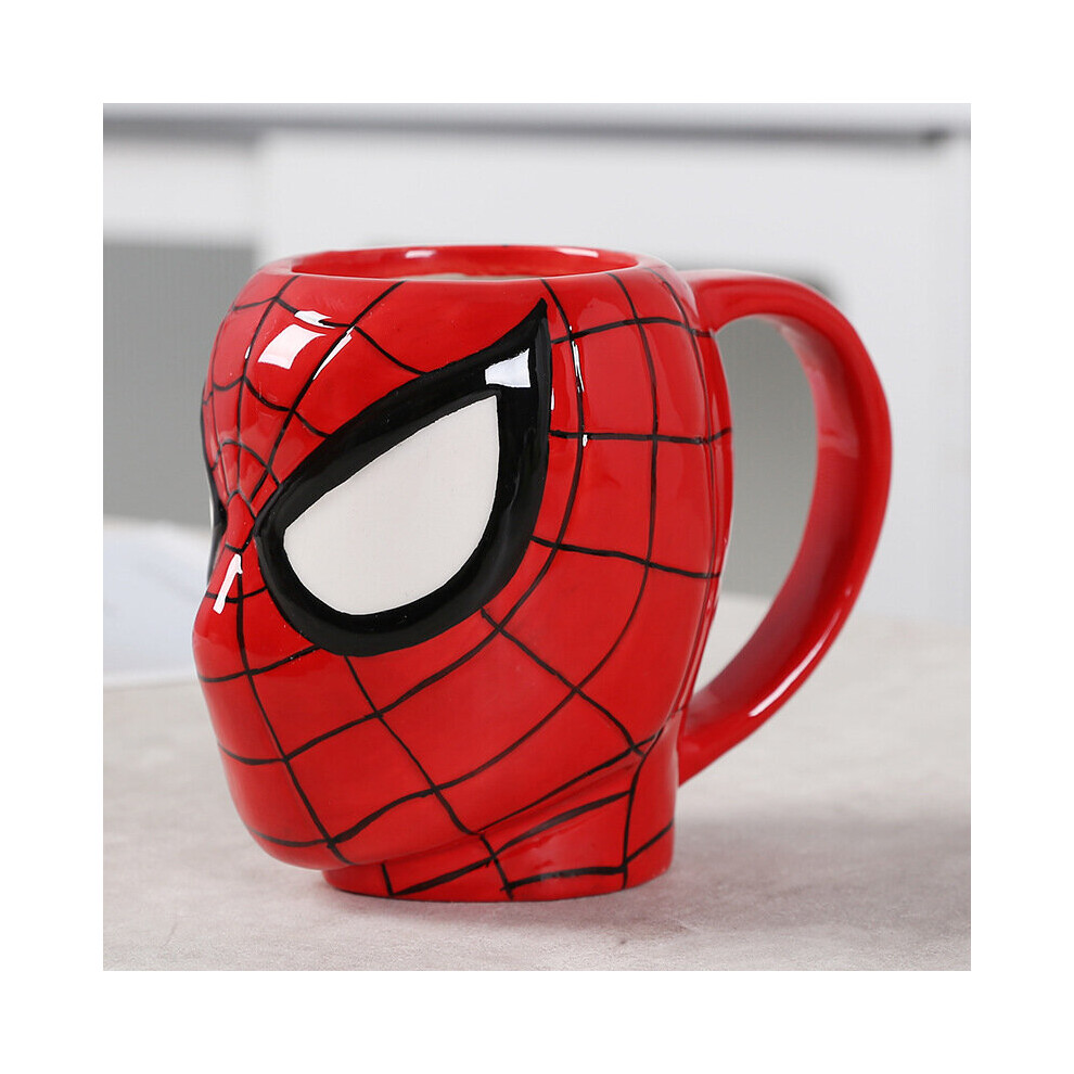 (Spiderman) Avengers Ceramic Mug Iron Man Spiderman Hulk Captain America Ceramic Coffee Mug Ceramic Mug Creative Mug Best Gift