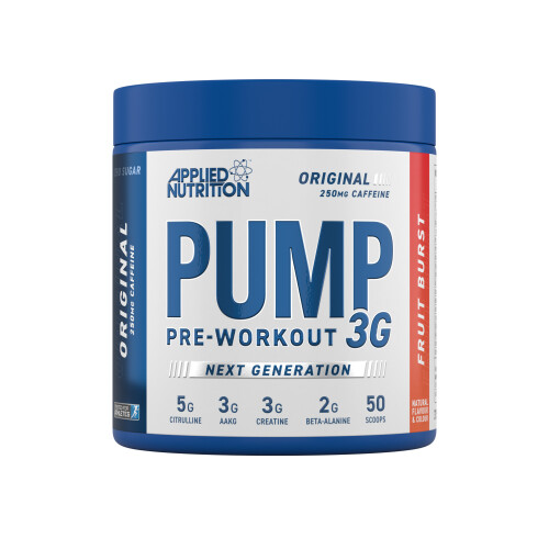 Applied Nutrition Pump 3G Pre Workout 375g - (Fruit Burst)
