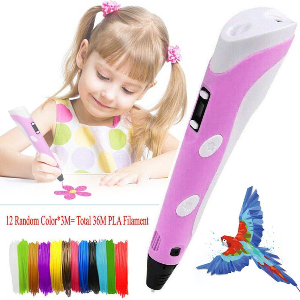 3D Printing Pen, 3D Stereoscopic Printing Pen for Kids Gift Toys