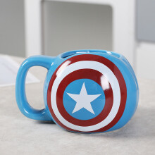 (Captain America -B) Avengers Ceramic Mug Iron Man Spiderman Hulk Captain America Ceramic Coffee Mug Ceramic Mug Creative Mug Best Gift