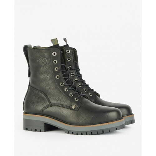 Barbour (Size 4) Barbour Lucinda Women's Black Boots