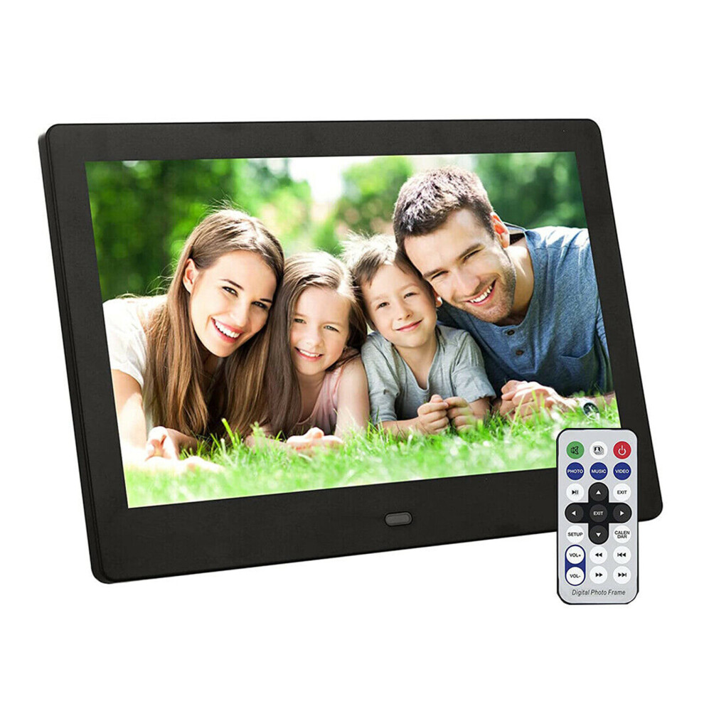 (Black) Digital Picture Photo Frame 15 Inch Christmas Gift Black 7552103055676