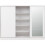 Seconique Nevada 3 Door Sliding Wardrobe White Gloss 9