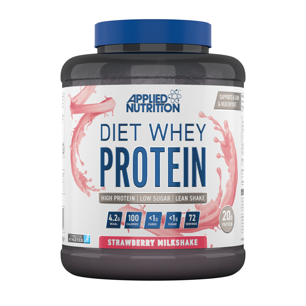 Applied Nutrition Diet Whey Protein Powder 1.8Kg - Strawberry Milkshake