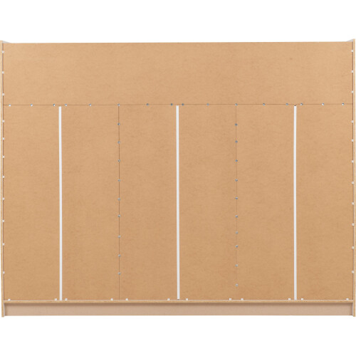 Seconique Nevada 3 Door Sliding Wardrobe White Gloss 2
