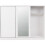 Seconique Nevada 3 Door Sliding Wardrobe White Gloss 8