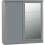 Seconique Nevada 2 Door Sliding Wardrobe Grey Gloss 8