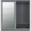 Seconique Nevada 2 Door Sliding Wardrobe Grey Gloss 6