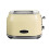 Rangemaster Rangemaster RMCL2S201CM Classic Cream 1kW 2 Slice Toaster with Defrost, Cancel & Reheat Functions, Removable Crumb Tray & 6 Power Levels with 2 Y 3