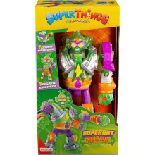 SUPERTHINGS RIVALS OF KABOOM 8431618020234 Mega-K Superbot Robot Cattivo Articolato con Accessori da Combattimento 1 Kazoom Kid Esclusivo Multicolore