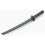 PLAYWELL BLACK POLYPROPYLENE WAKIZASHI (SHOTO) 1