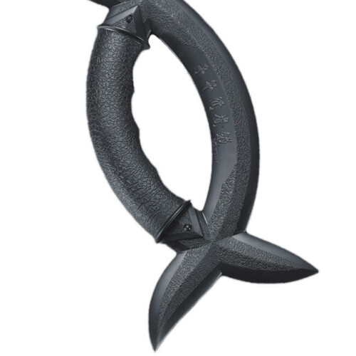 PLAYWELL BLACK POLYPROPYLENE WUSHU MERIDIAN AXE COUPLE 2