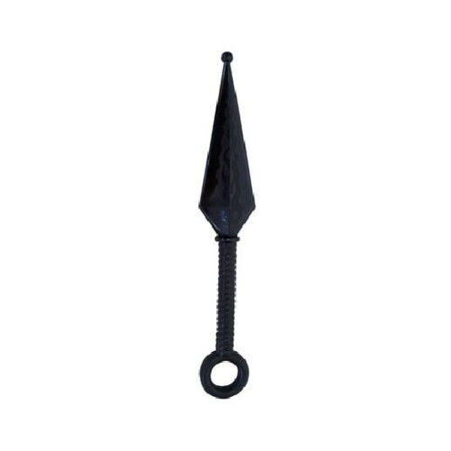 PLAYWELL BLACK POLYPROPYLENE THROWING KNIFE DAGGER