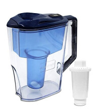 Alkaline Water Filter Jug with LED indicatorHigh pHAlkalizer Machine -7 Stage Ionizer Filtration System to Purify and Increase PH Levels - Clean,
