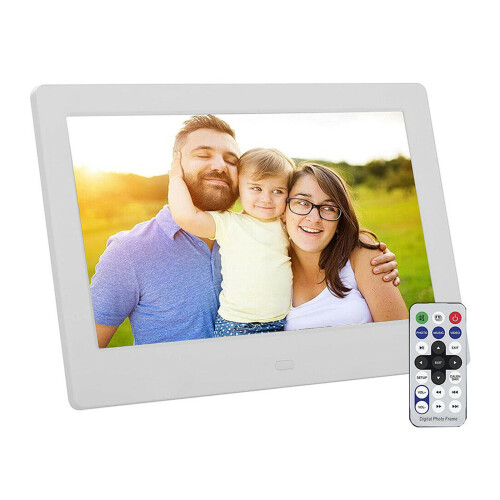 (White) Digital Photo Frame Picture Player 8Inch Xmas Gift 1