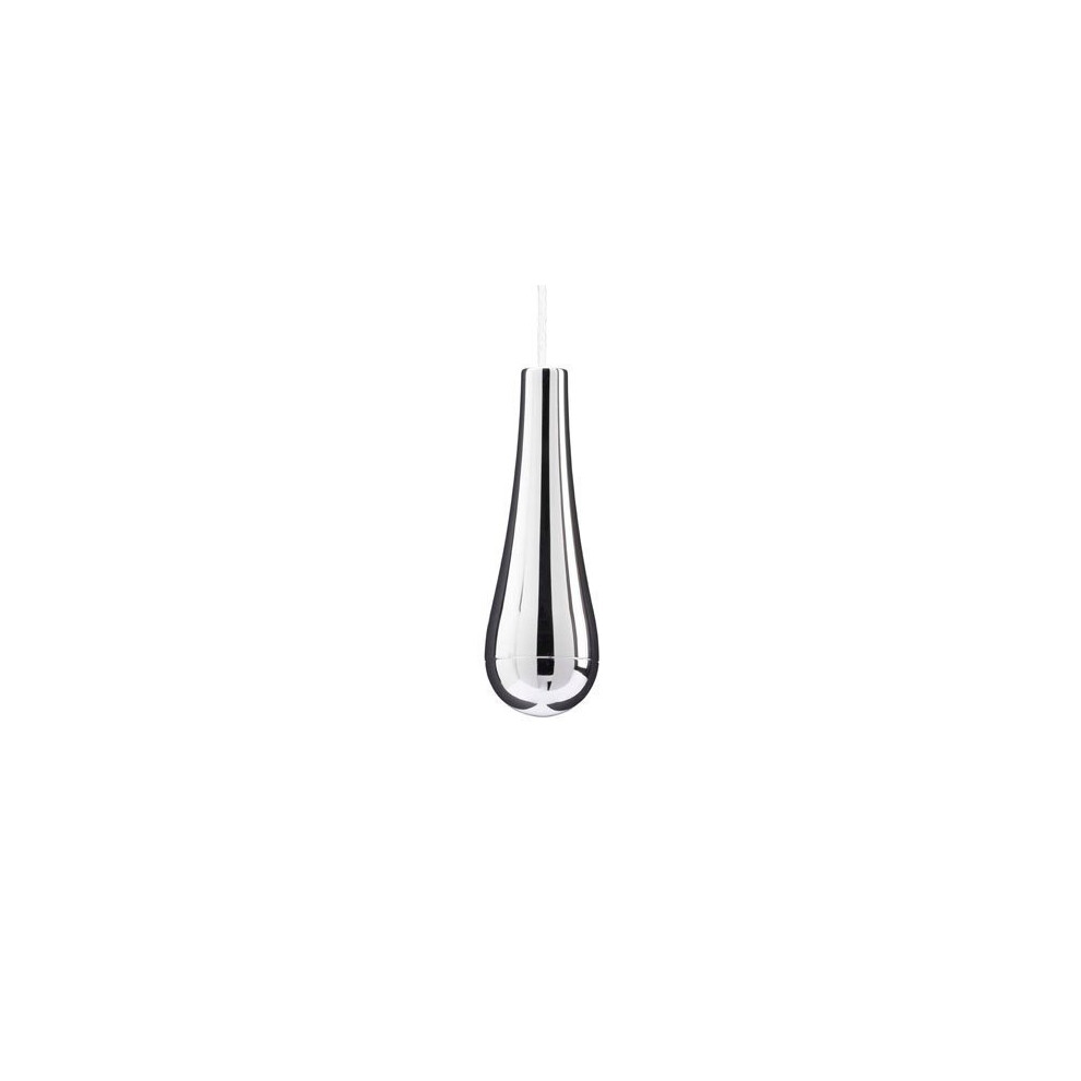 Croydex AJ207641 Teardrop Chrome Light Pull