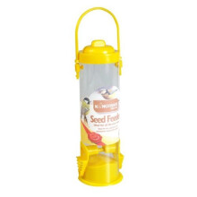 Kingfisher BF011 Standard Bird Seed Feeder - Yellow