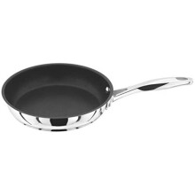 Stellar 7000 S713 Stainless Steel Teflon Non-Stick Frying Pan 20cm, Induction Ready, Oven Safe - 10 Year Non-Stick Warranty