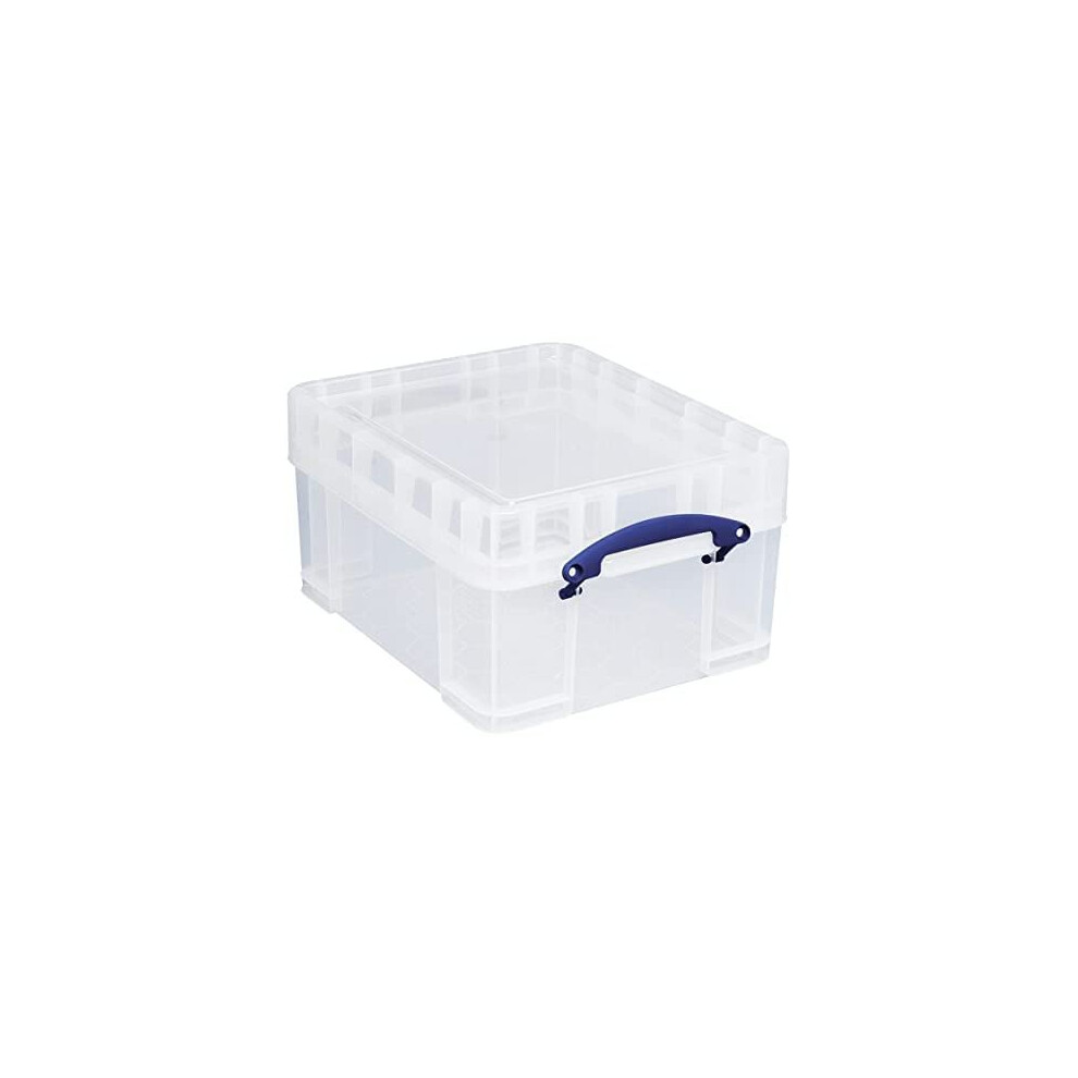 Really Useful Storage Box 21 Litre XL Clear