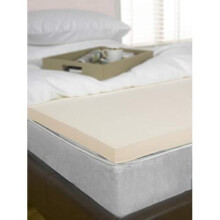 Littens 1" (25mm) Single Bed Size Visco Memory Foam Mattress Topper, Orthopaedic, Support, Pain Relief (3ft, 91cm x 190cm) UK Made