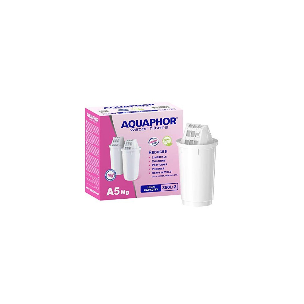 Water filter cartridges AQUAPHOR A5 replacement, fits all A5 filter jugs, 2 pack - Image 4