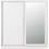 Nevada 2 Door Sliding Wardrobe White Gloss 4