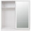 Nevada 2 Door Sliding Wardrobe White Gloss 3