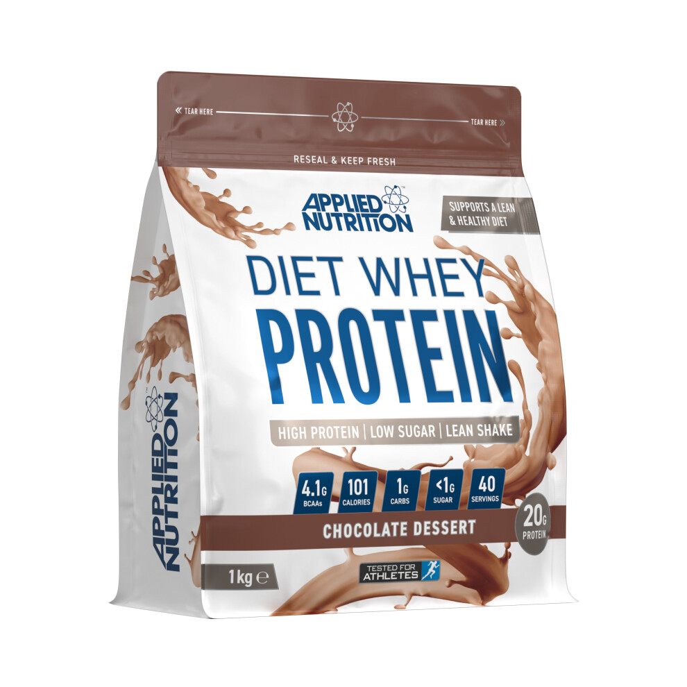 Applied Nutrition Diet Whey Protein Powder 1Kg - Chocolate Dessert