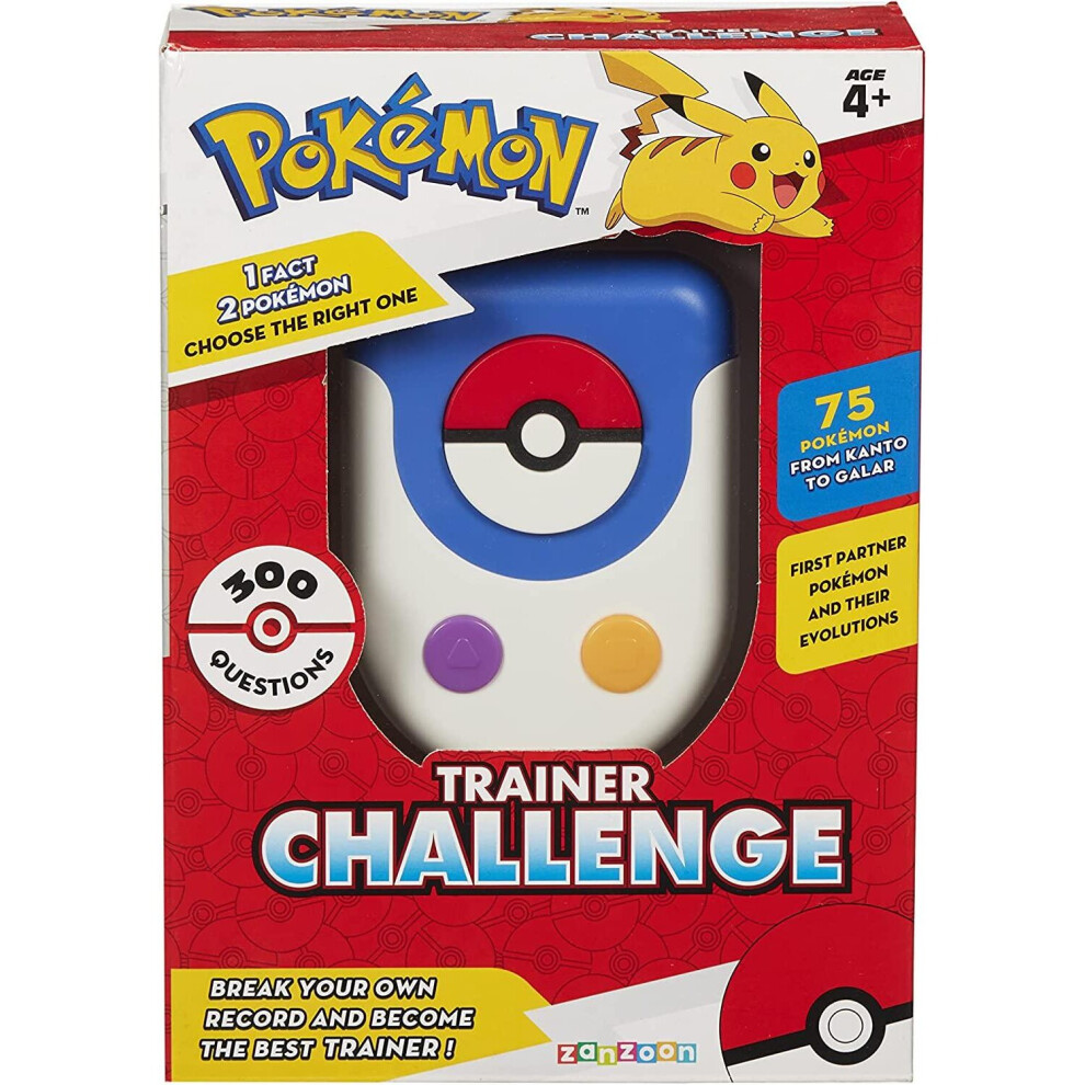 Pokemon Trainer Challenge Game