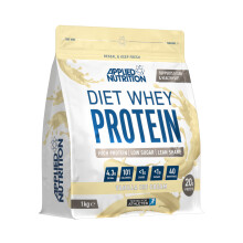 Applied Nutrition Diet Whey Protein Powder 1kg – Vanilla Ice Cream | Low Carb, High Protein, with CLA, L-Carnitine & Green Tea Extract