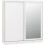 Nevada 2 Door Sliding Wardrobe White Gloss 6
