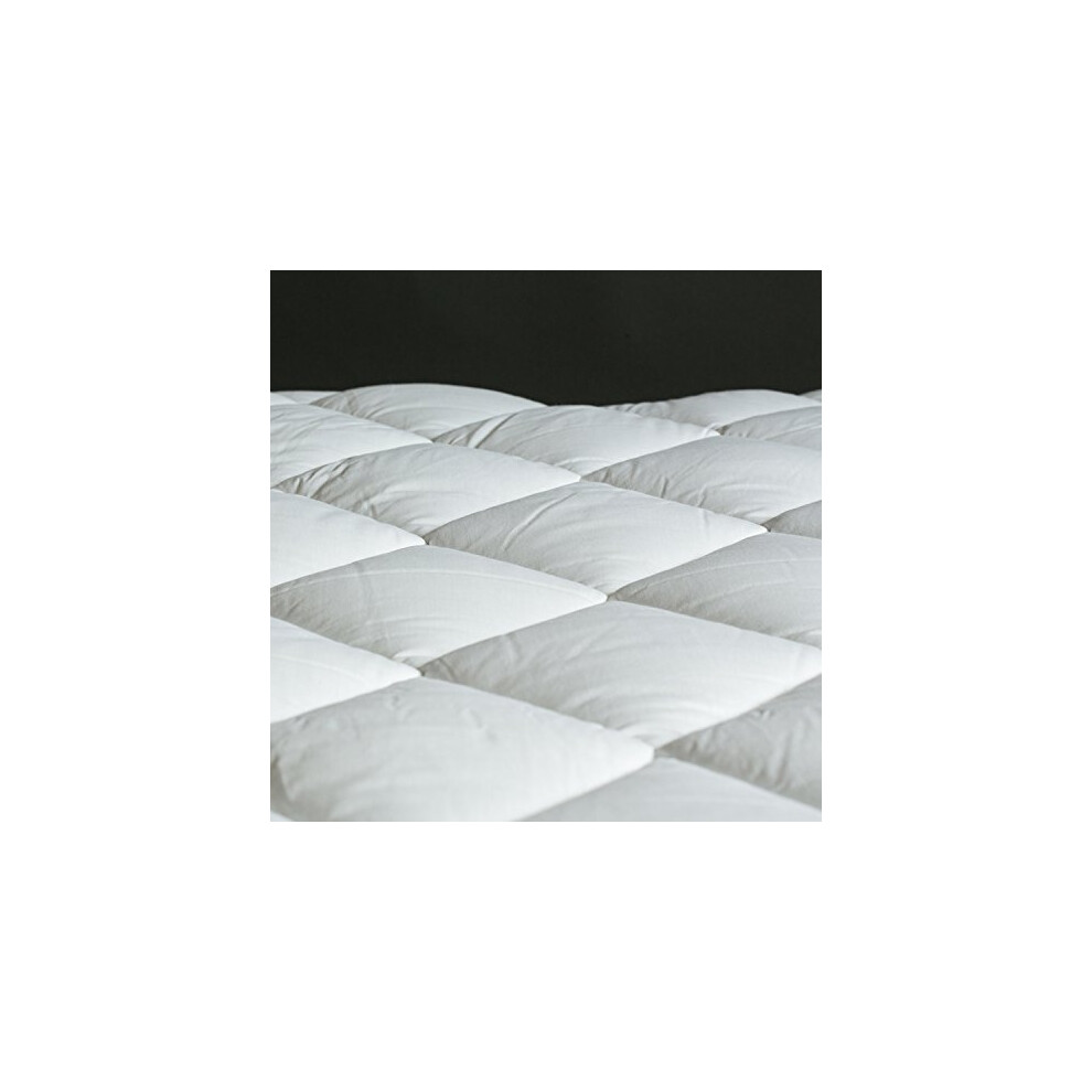 The Bettersleep Company Caravan Shaped Mattress Topper Quilted (Right hand cut off)