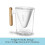 Soma Filter Jug | Filter Pitcher | Reduces Chlorine Taste and Odour | 6 Cup - 1.3L | One Replaceable Filter | White 4