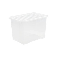 Wham Plastic Storage Boxes - Pack Of 5 (80 Litre)
