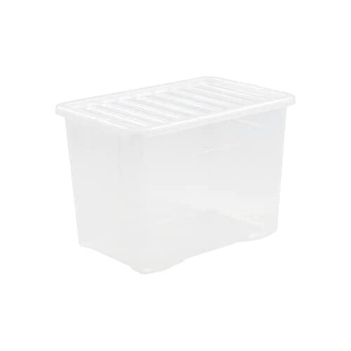Wham Wham Plastic Storage Boxes - Pack Of 5 (80 Litre)
