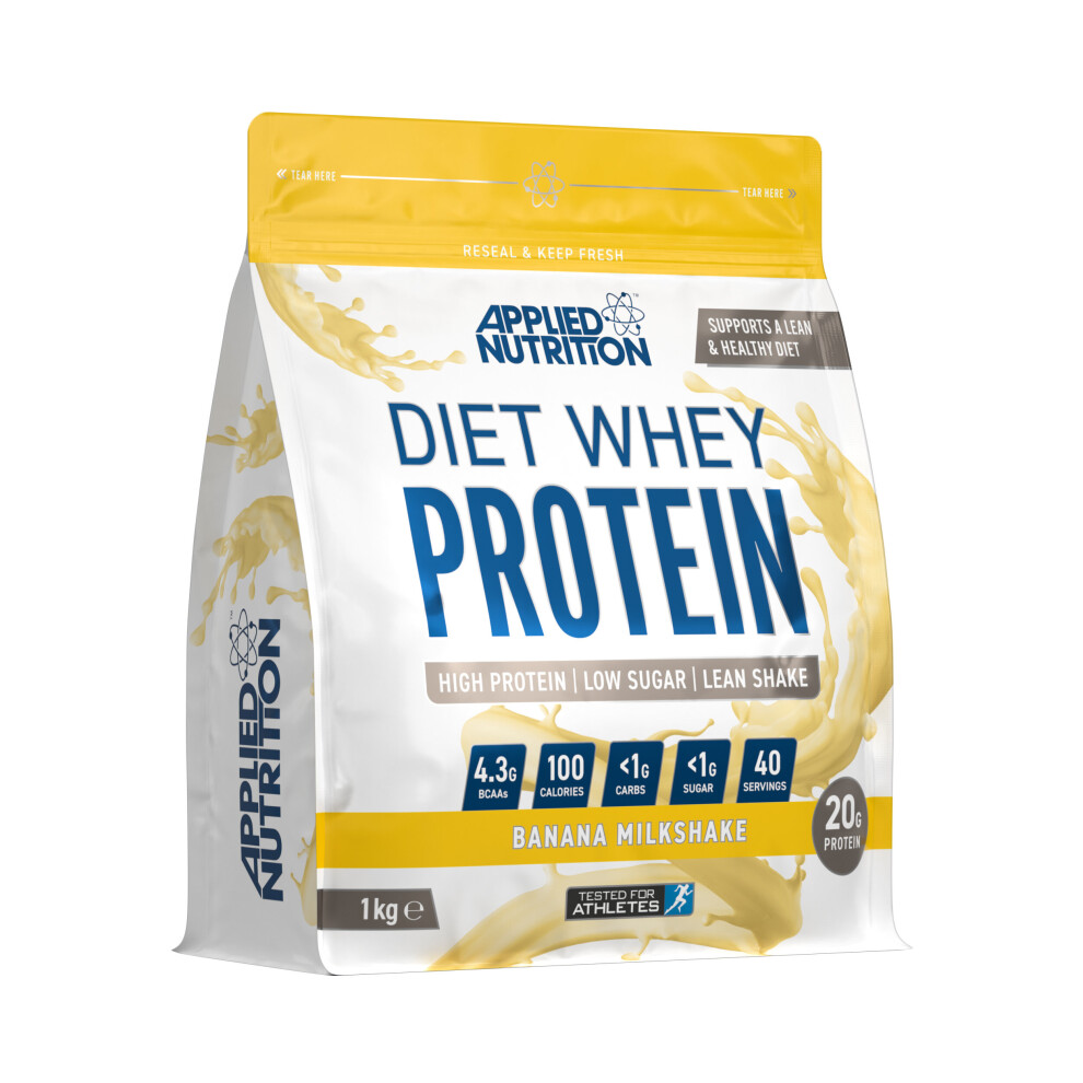Applied Nutrition Diet Whey Protein Powder 1Kg - Banana Milkshake