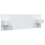 VidaXL vidaXL Bed Headboard with Cabinets White Engineered Wood Floating Nightstand 1