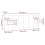 VidaXL vidaXL Bed Headboard with Cabinets Concrete Grey Engineered Wood Bed Header 9