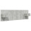 VidaXL vidaXL Bed Headboard with Cabinets Concrete Grey Engineered Wood Bed Header 1