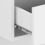 VidaXL vidaXL Bed Headboard with Cabinets White Engineered Wood Floating Nightstand 6