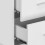 VidaXL vidaXL Bed Headboard with Cabinets White Engineered Wood Floating Nightstand 6