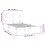 VidaXL vidaXL Solid Wood Bed Frame White 200x200 cm Bedroom Wooden Bedstead Bed Base 4